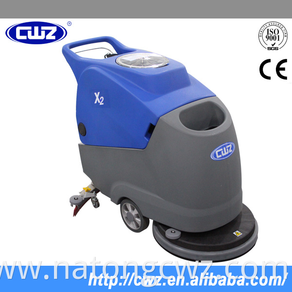 CWZ X2 Floor Cleaning Walk behind floor scrubber